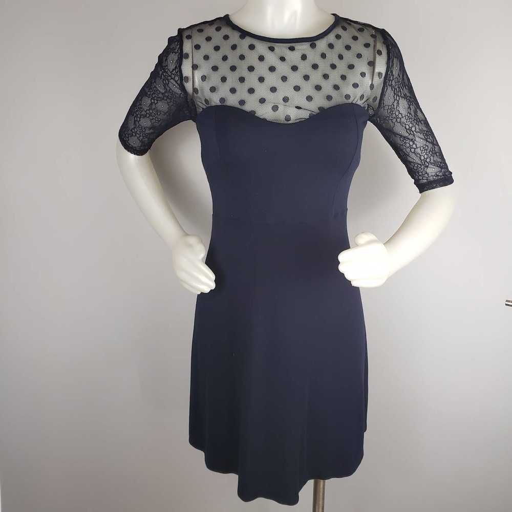 VICTORIA'S Secret Swiss Dot Illusion Jersey‎ Dress - Picture 2 of 10